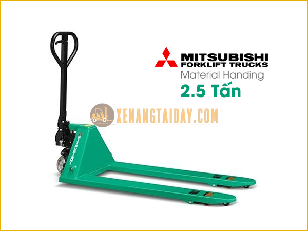 Xe nâng tay 2.5 tấn MITSUBISHI MỚI 100%