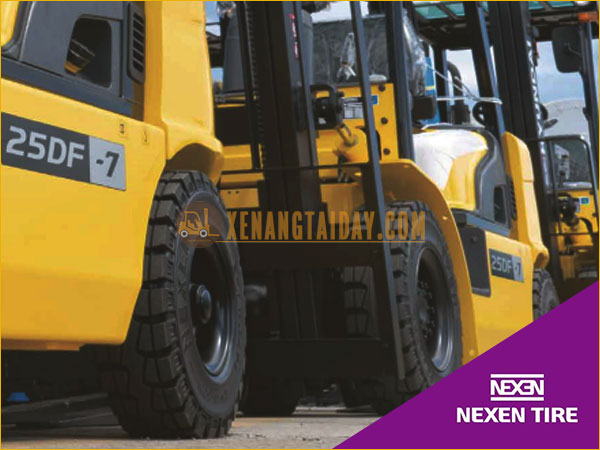 Thương hiệu số 1 thị trường lốp xe nâng Nexen Hàn Quốc