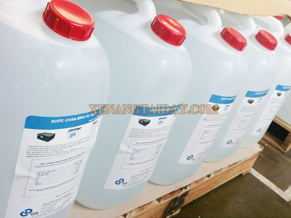 Nước cất được chưng cất một lần