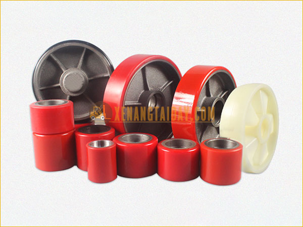 Bánh PU dành cho xe nâng tay, xe nâng điện đứng lái