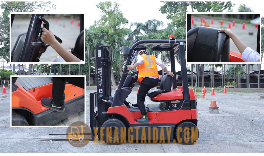 Cách Lái Xe Nâng Dầu 