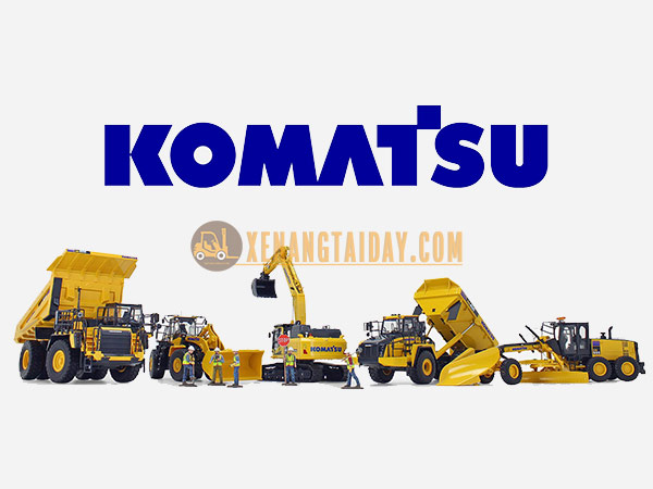 Xe nâng Komatsu - Thương hiệu nổi tiếng của Nhật Bản