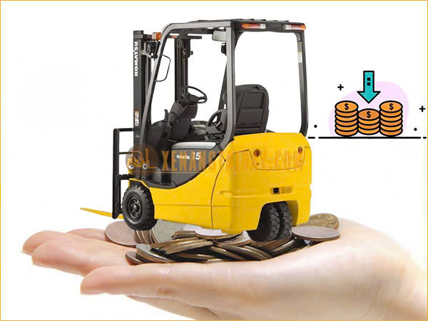 Xe nâng điện 3 bánh thân thiệt môi trường tiết kiệm chi phí