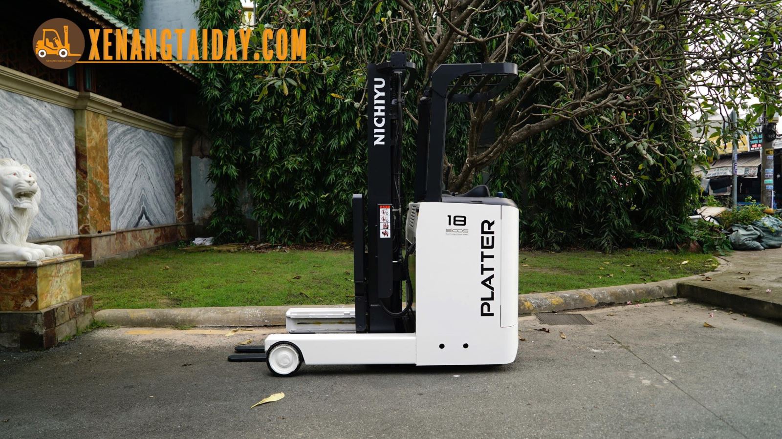 Xe nâng điện đứng lái 1.8 tấn