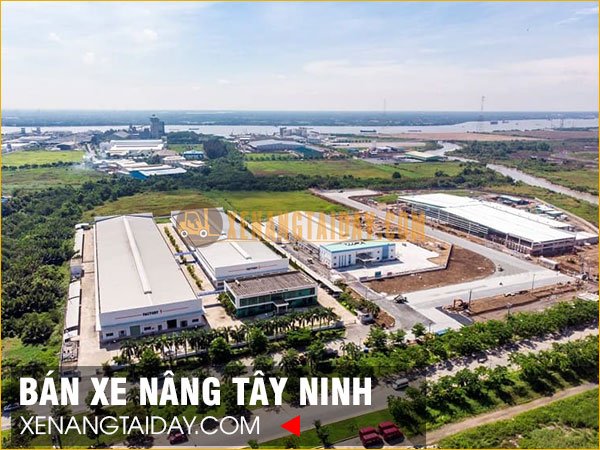Địa bàn Tỉnh Tây Ninh với khu công nghiệp rộng lớn