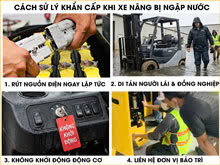 Cách Xử Lý Khẩn Cấp Khi Xe Nâng Bị Ngập Nước