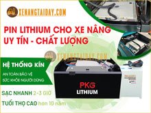Chuyên cung cấp pin lithium dành cho xe nâng điện uy tín hàng đầu Việt Nam