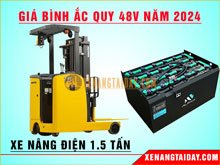 Giá bình ắc quy 48V năm 2025 | Lắp xe nâng điện đứng 1,5 tấn