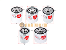 Lọc nhớt xe nâng SAKURA C-1142, C-1605, C-1717, C-1803, C-1809