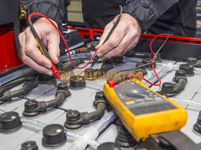 Phục hồi bình điện xe nâng - sửa chữa ắc quy xe nâng