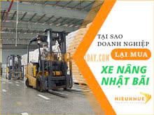 Tại sao doanh nghiệp nên đầu tư xe nâng Nhật bãi