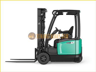 Thông số kĩ thuật xe nâng điện Mitshubishi 3 bánh 1.6 tấn