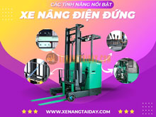 Top những tính năng nổi bật trên xe nâng điện đứng lái 1,5 tấn thương hiệu Nhật