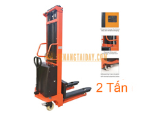 Xe nâng bán tự động CTD 2 tấn