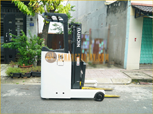 Xe nâng điện đứng lái NICHIYU FBRM15-80-300