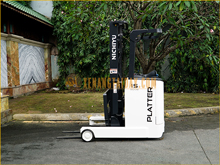 Xe nâng điện đứng lái NICHIYU FBRMW15-85B-550MCS