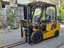 Xe nâng điện ngồi lái KOMATSU FB30-12 gắn pin lithum 72V - 460Ah PKGFF72460