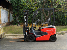 Xe nâng điện ngồi lái NICHIYU FB15PN-80-300