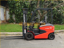 Xe nâng điện ngồi lái NICHIYU FB15PN-80-300