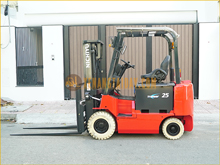 Xe nâng điện ngồi lái NICHIYU FB25PN-77-300AF