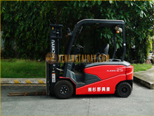 Xe nâng điện ngồi lái NICHIYU FBB25PN-80-300AF