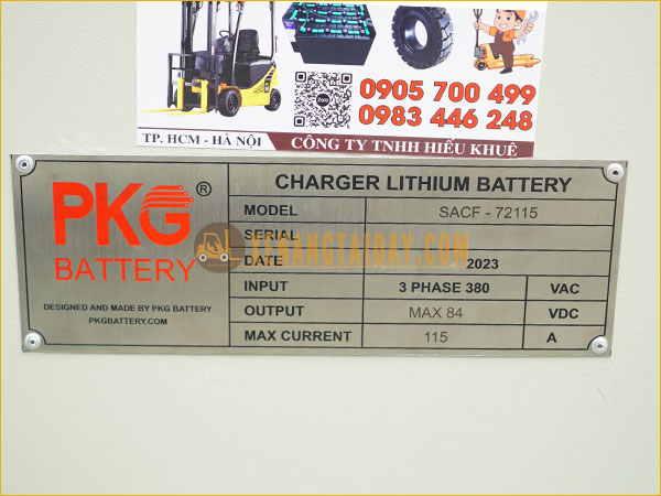 Ắc quy xe nâng lithium PKG PKGFF72460