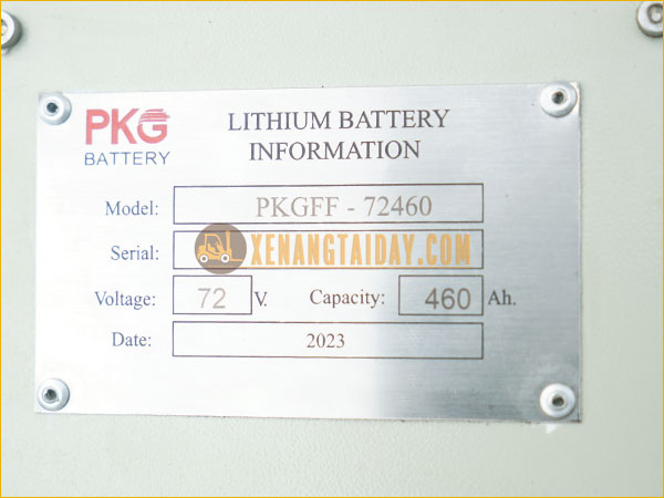 Ắc quy xe nâng lithium PKG PKGFF72460