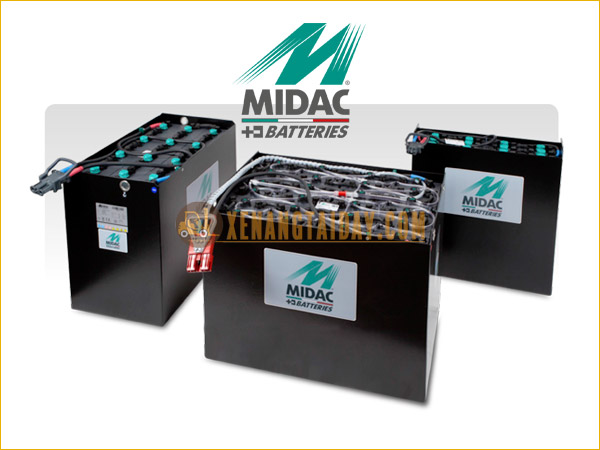 Bình điện xe nâng MIDAC | Ắc quy chuẩn Châu Âu