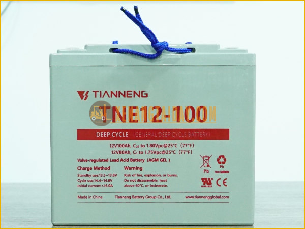 Bình điện xả sâu 12V - 100Ah THIÊN NĂNG (TIANNENG) TNE12-100