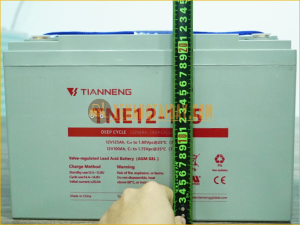 Bình điện xả sâu 12V - 125Ah THIÊN NĂNG (TIANNENG) TNE12-125