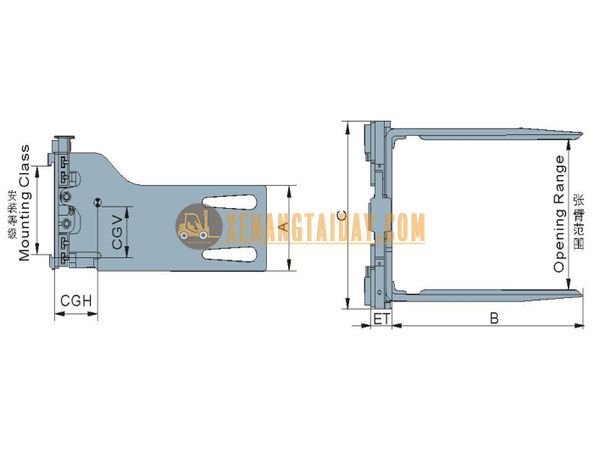 Bộ kẹp vuông Bale Clamp