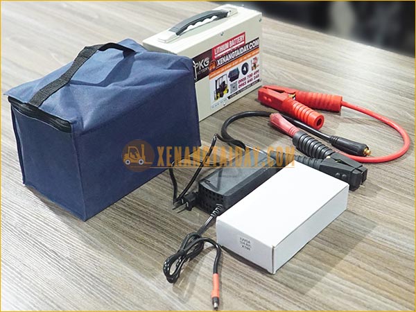 Bộ kích đề khởi động lithium di động | Chuyên kích đề nổ xe nâng, xe ô-tô, xe tải