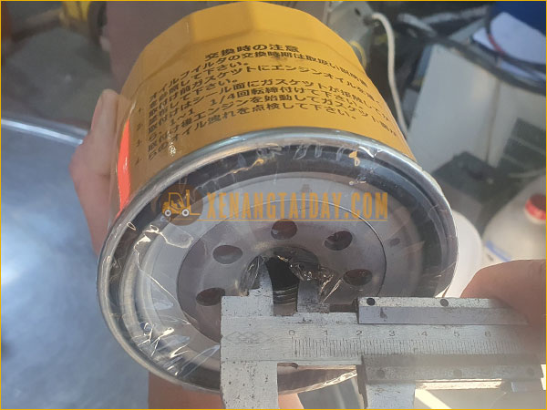 Bộ sản phẩm lọc chính hãng MITSUBISHI cho xe nâng dầu 9137503800, 91E6100112, 32A6201020M, 32A4000400M