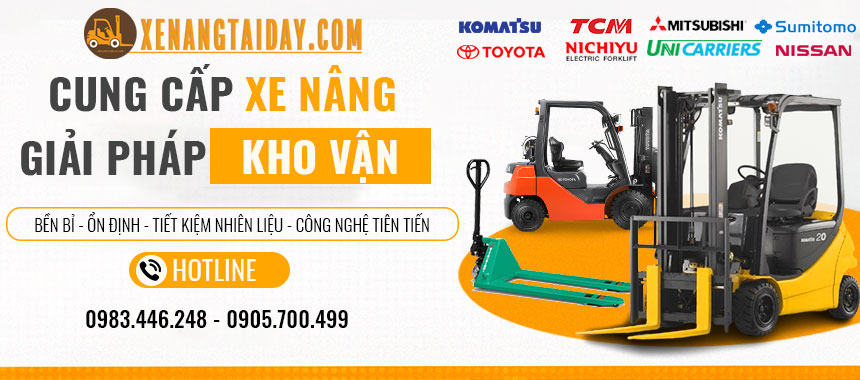 Cung cấp xe nâng Nhật Bản