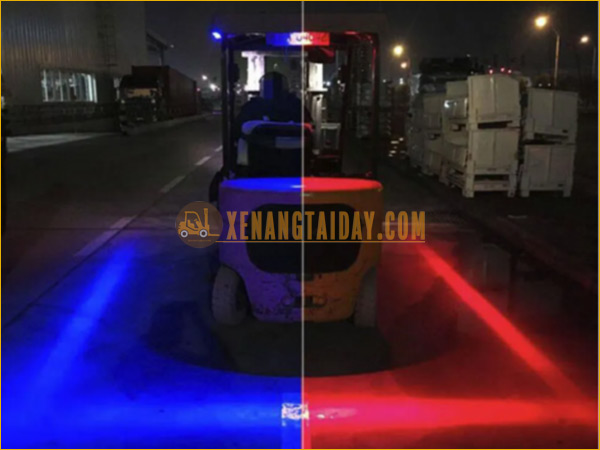 Đèn chiếu vạch cảnh báo cho xe nâng