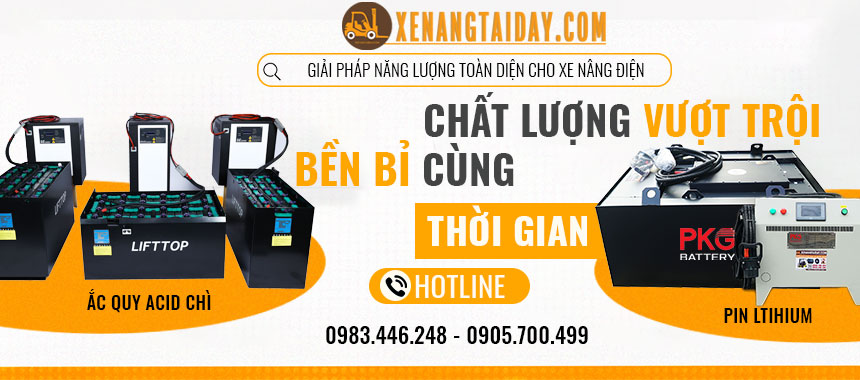 Giải Pháp Năng Lượng Toàn Diện Cho Xe Nâng