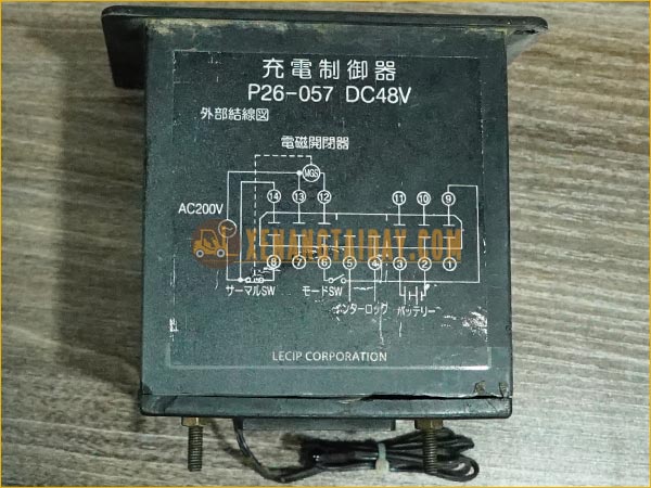 Hộp điều khiển sạc xe nâng điện KOMATSU P26
