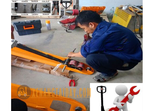 Hướng Dẫn Sửa Xe Nâng Tay Giúp Xe Hoạt Động Tốt Hơn 2024