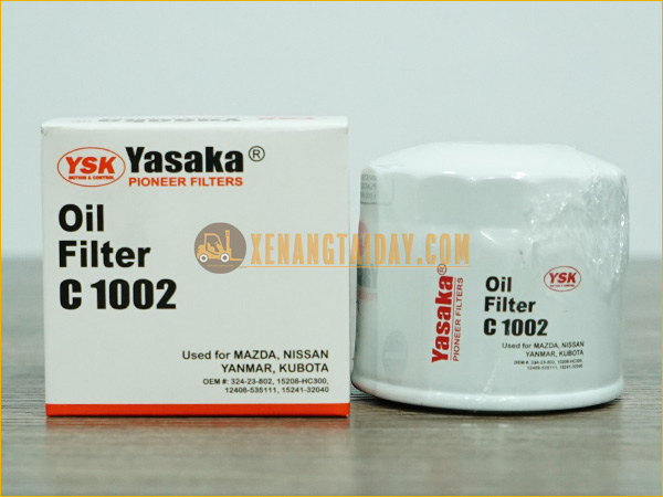 Lọc nhớt xe nâng YASAKA C 1002