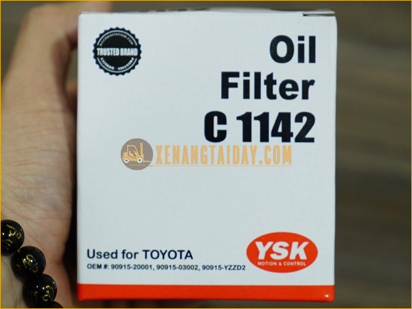 Lọc nhớt xe nâng YASAKA C 1142