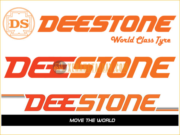 Logo thương hiệu vỏ lốp xe nâng DEESTONE
