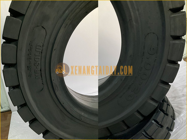 Lốp xe nâng MR.SOLID | Lốp đặc công nghệ Hàn Quốc