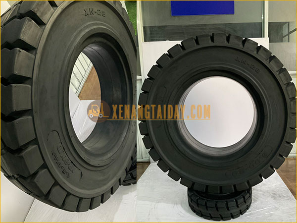 Lốp xe nâng MR.SOLID | Lốp đặc công nghệ Hàn Quốc