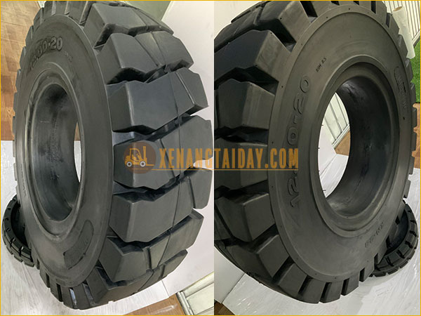 Lốp xe nâng MR.SOLID | Lốp đặc công nghệ Hàn Quốc