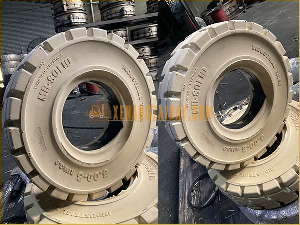Lốp xe nâng MR.SOLID | Lốp đặc công nghệ Hàn Quốc