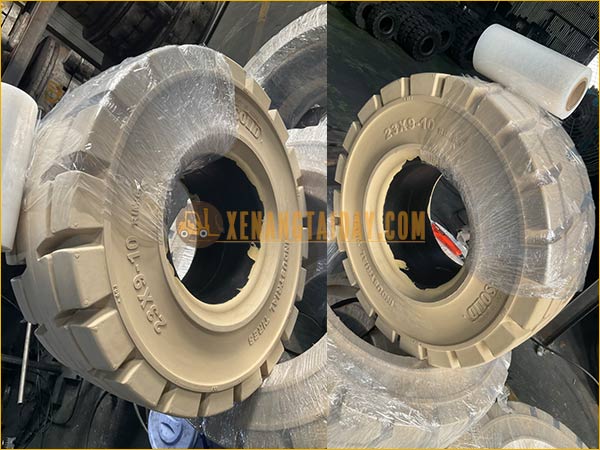 Lốp xe nâng MR.SOLID | Lốp đặc công nghệ Hàn Quốc