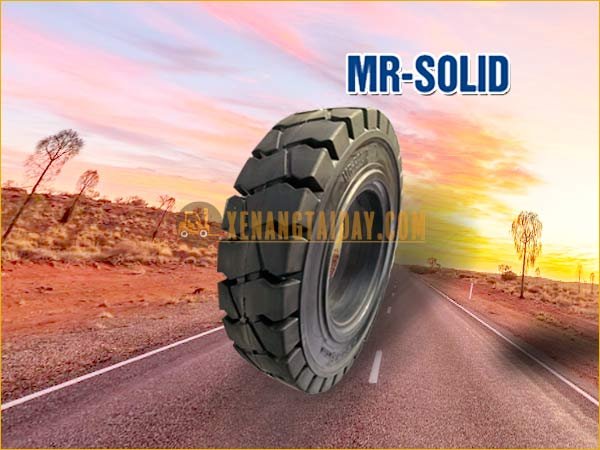 Lốp xe nâng MR.SOLID | Lốp đặc công nghệ Hàn Quốc