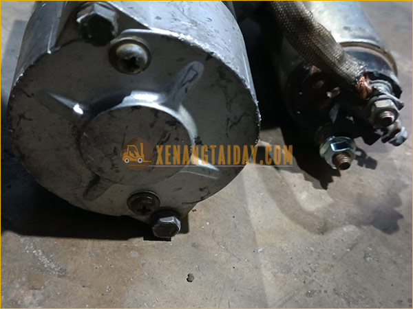 Máy đề, máy khởi động xe nâng MITSUBISHI, động cơ S4E