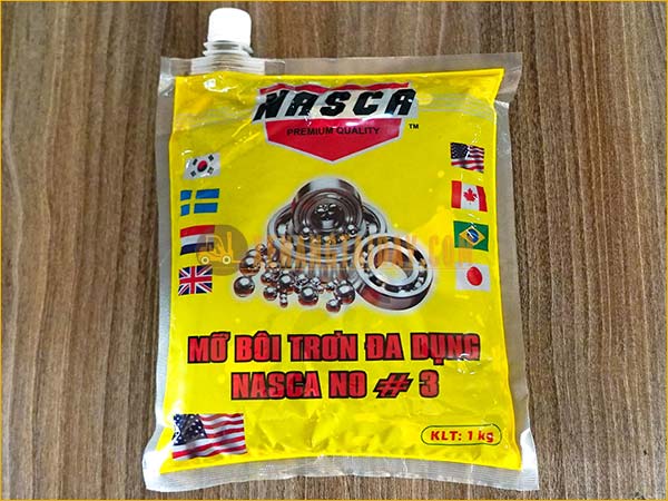 Mỡ bôi trơn đa dụng NASCA NLGI #3