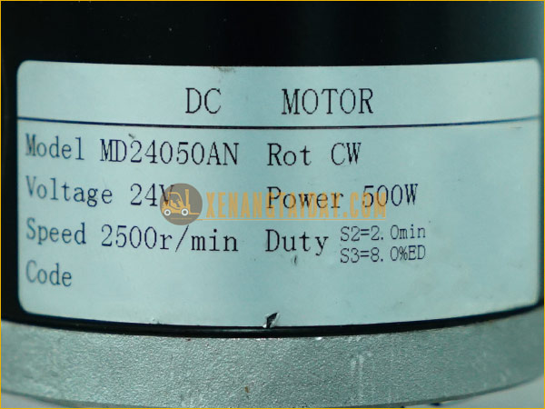Motor bơm MD24050AN xe nâng tay điện NOBLELIFT PTE15Q-A
